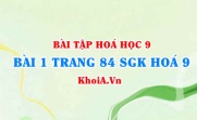 Bài 1 trang 84 SGK Hoá 9: Tính chất Vật lí của Cacbon (C), tính chất hóa học của Cacbon và ứng dụng